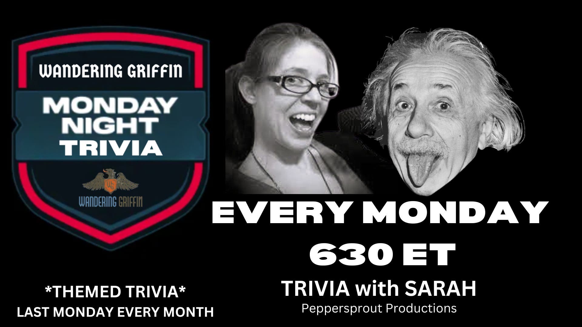 Monday Night Trivia | 6:30-8:30 PM | Wandering Griffin Restaurant & Brewery