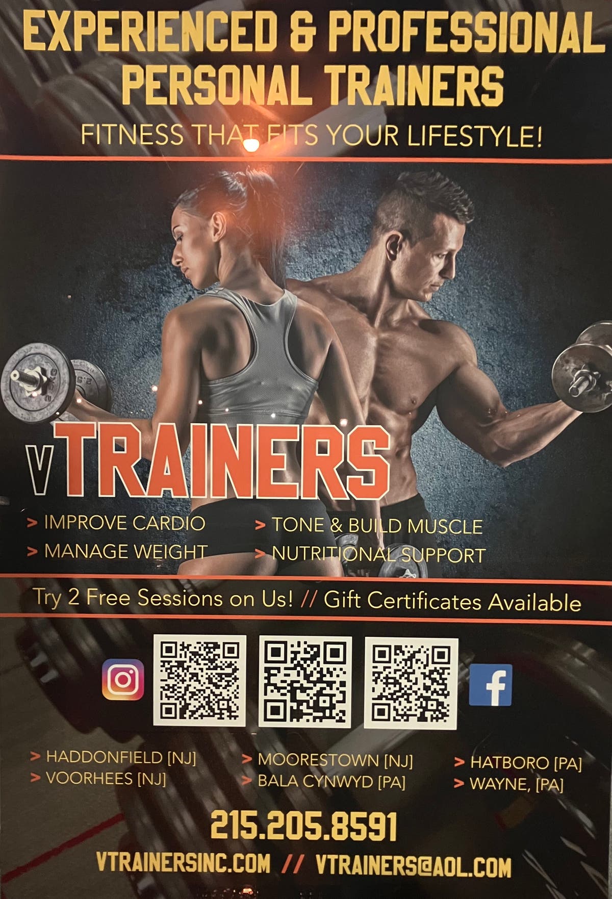Vtrainers Personal Training 