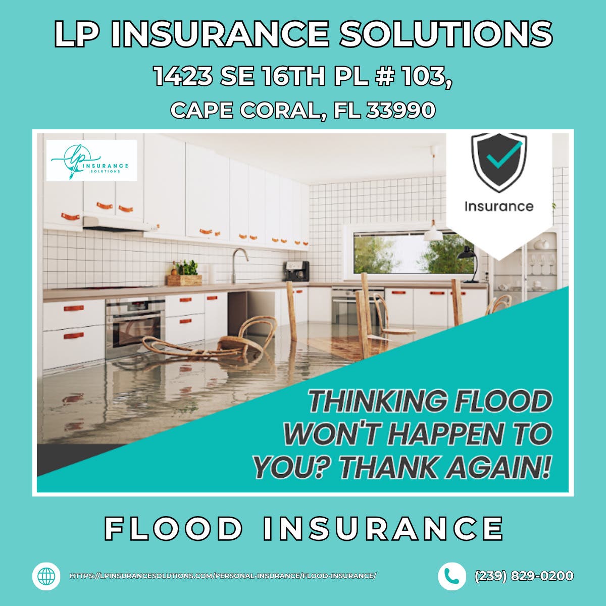Flood Insurance in Cape Coral - LP Insurance Solutions