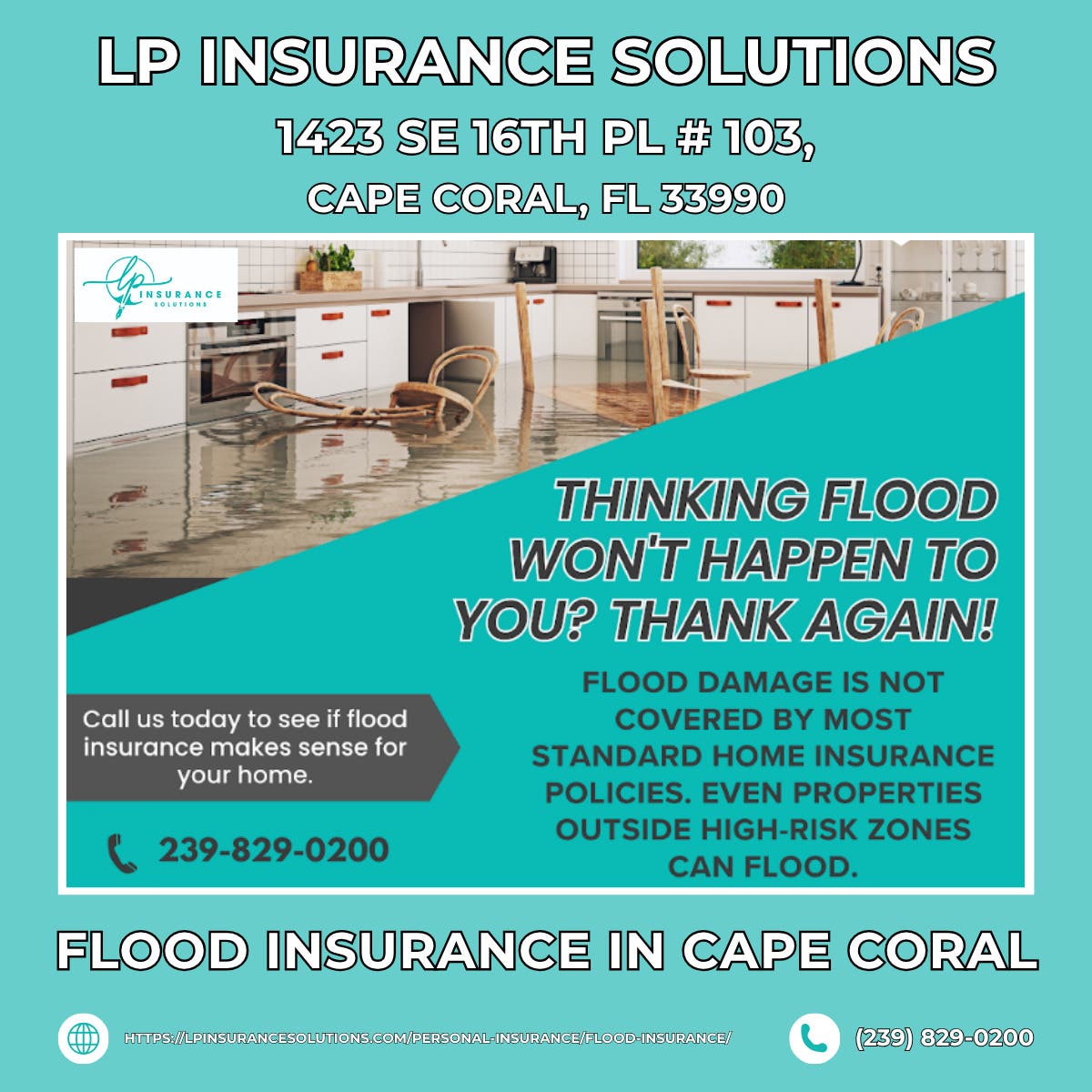 Flood Insurance in Cape Coral - LP Insurance Solutions