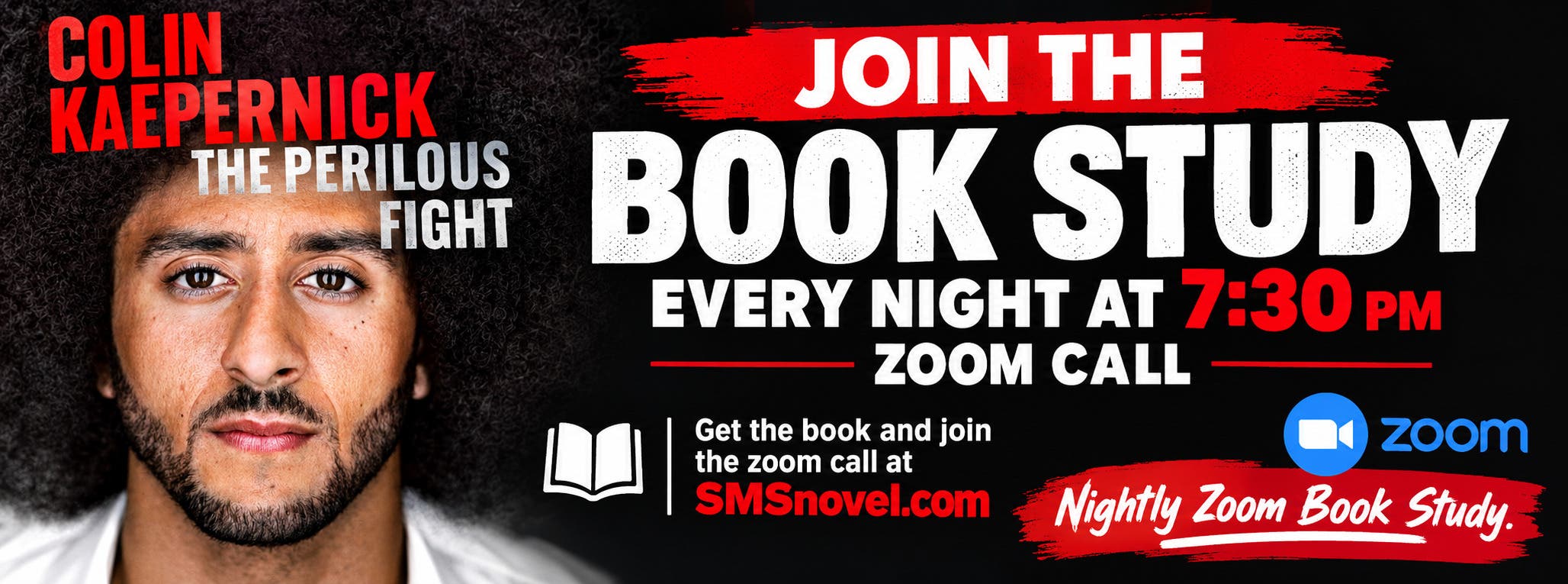Join the Book Study: Colin Kaepernick's "The Perilous Fight"