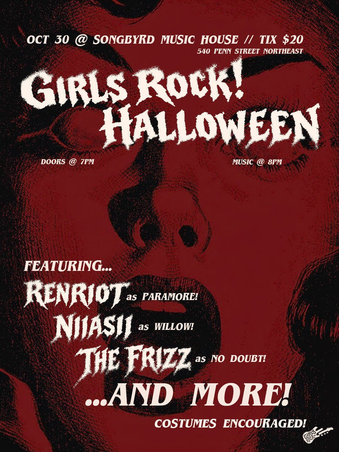 Girls Rock! DC Halloween Cover Show