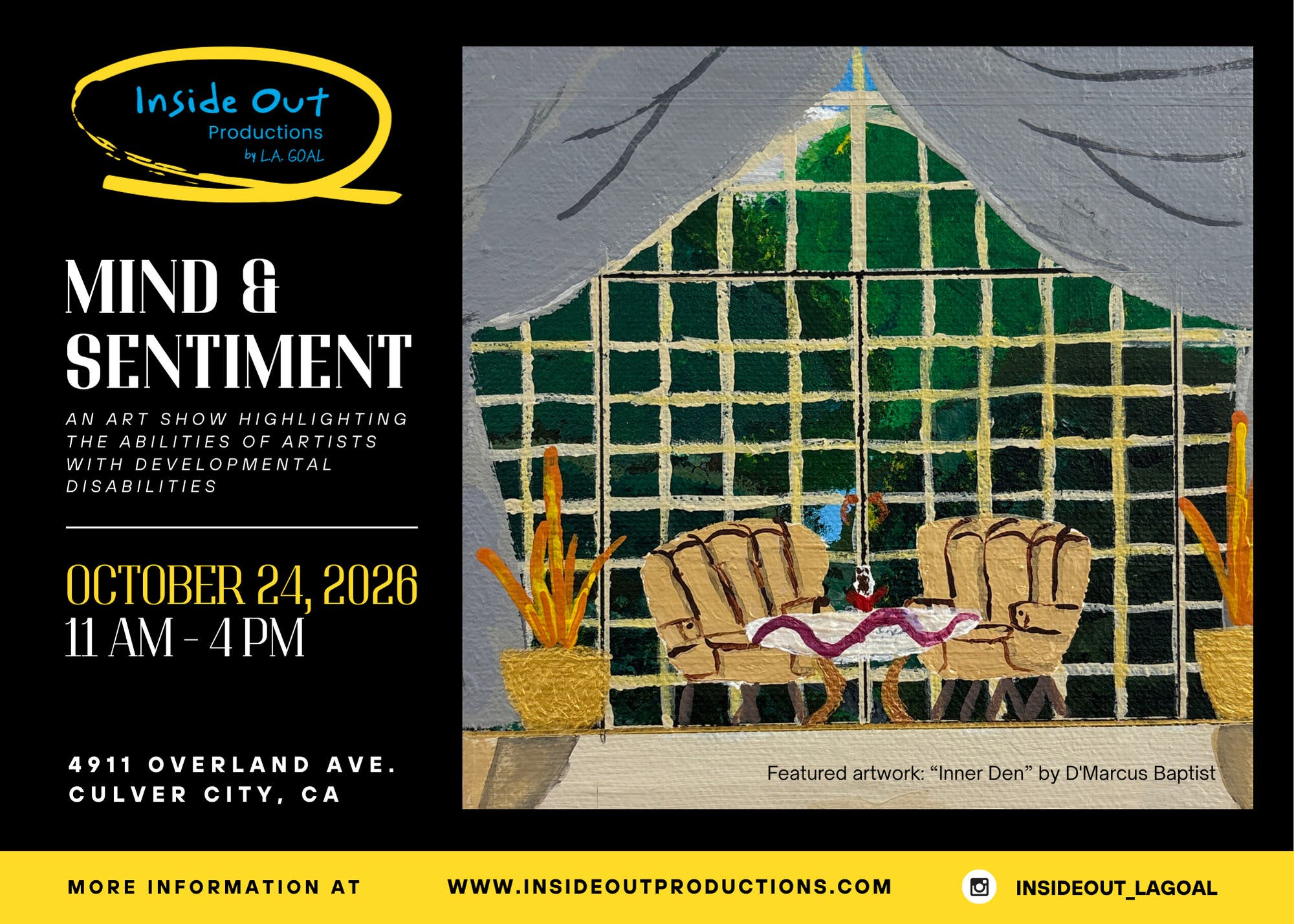 Mind & Sentiment - An art show highlighting artists with disabilities
