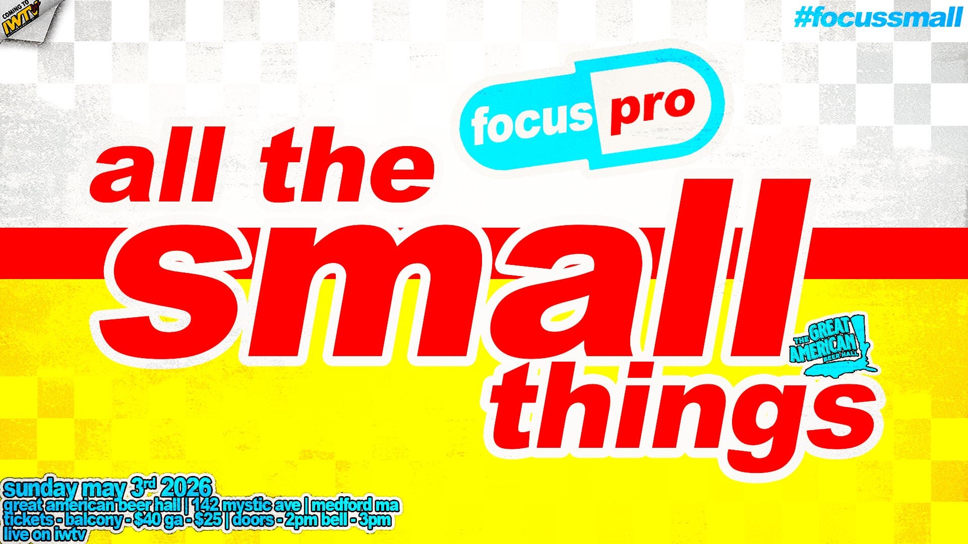 Focus Pro Wrestling - ALL THE SMALL THINGS