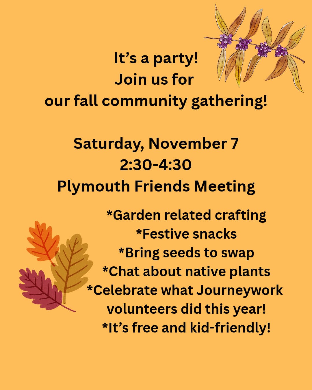 Journeywork Fall Community Gathering