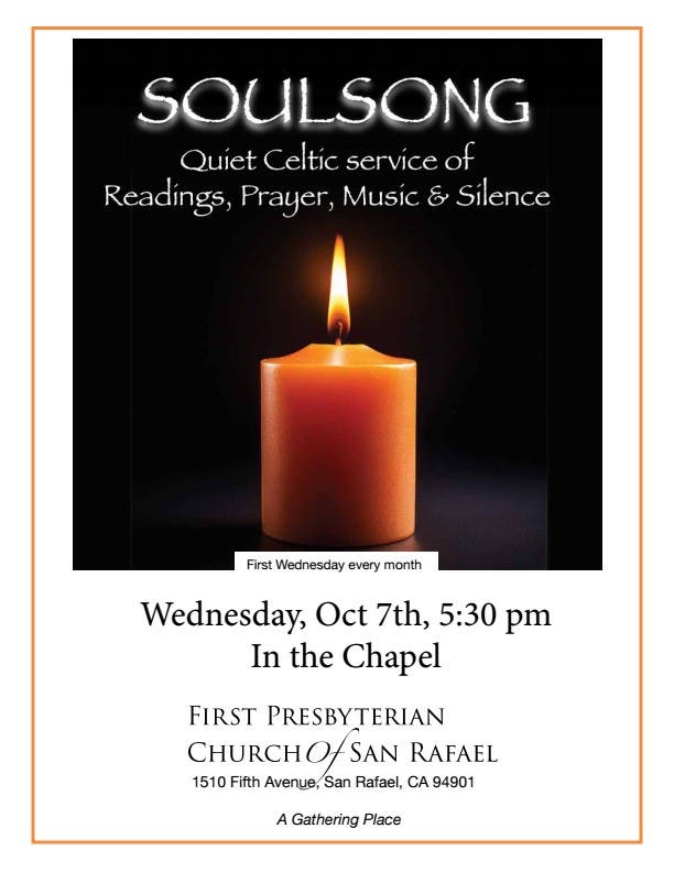 Join us for SoulSong contemplative service