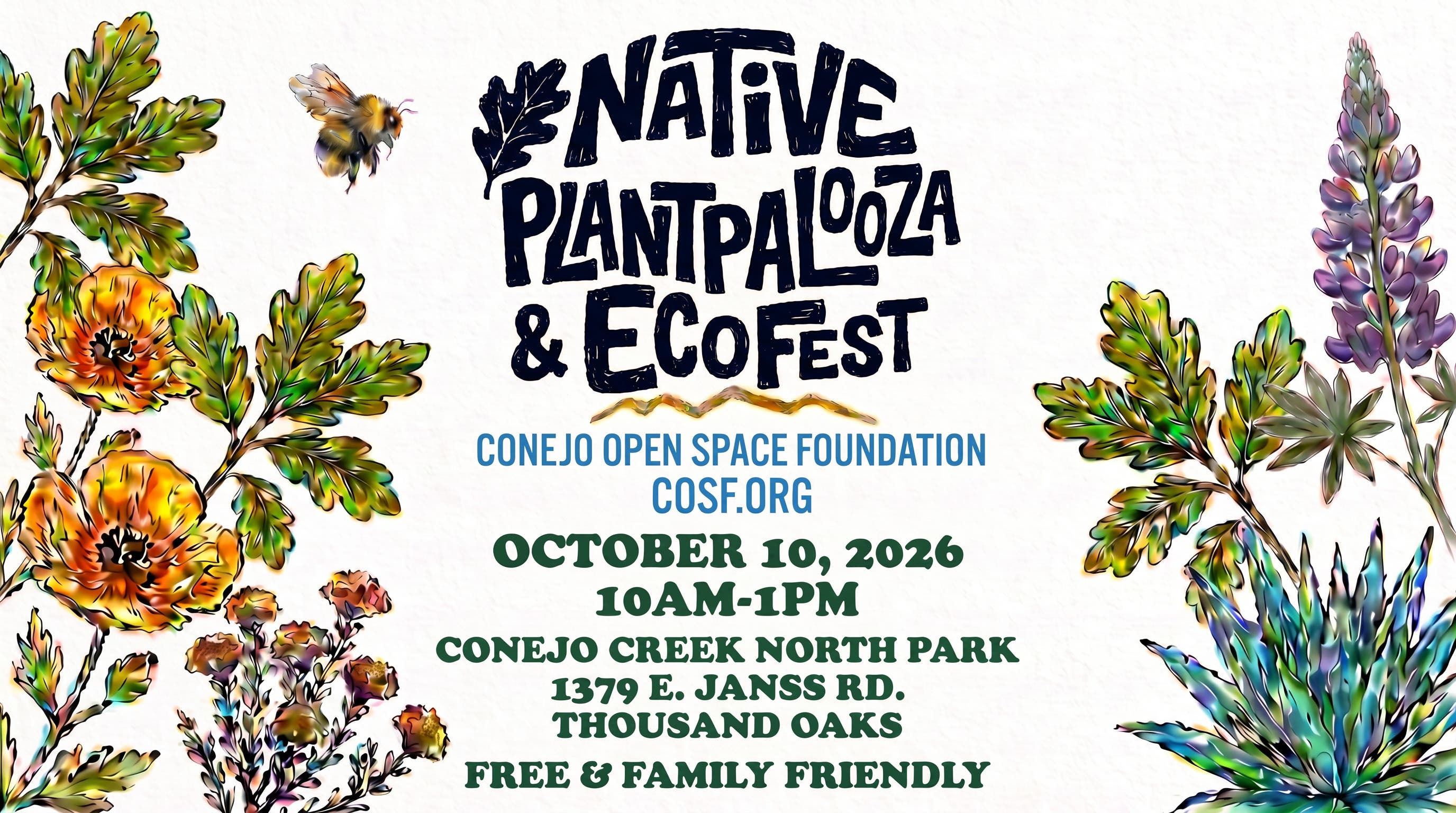 Native Plantpalooza &  Ecofest 10am-1pm