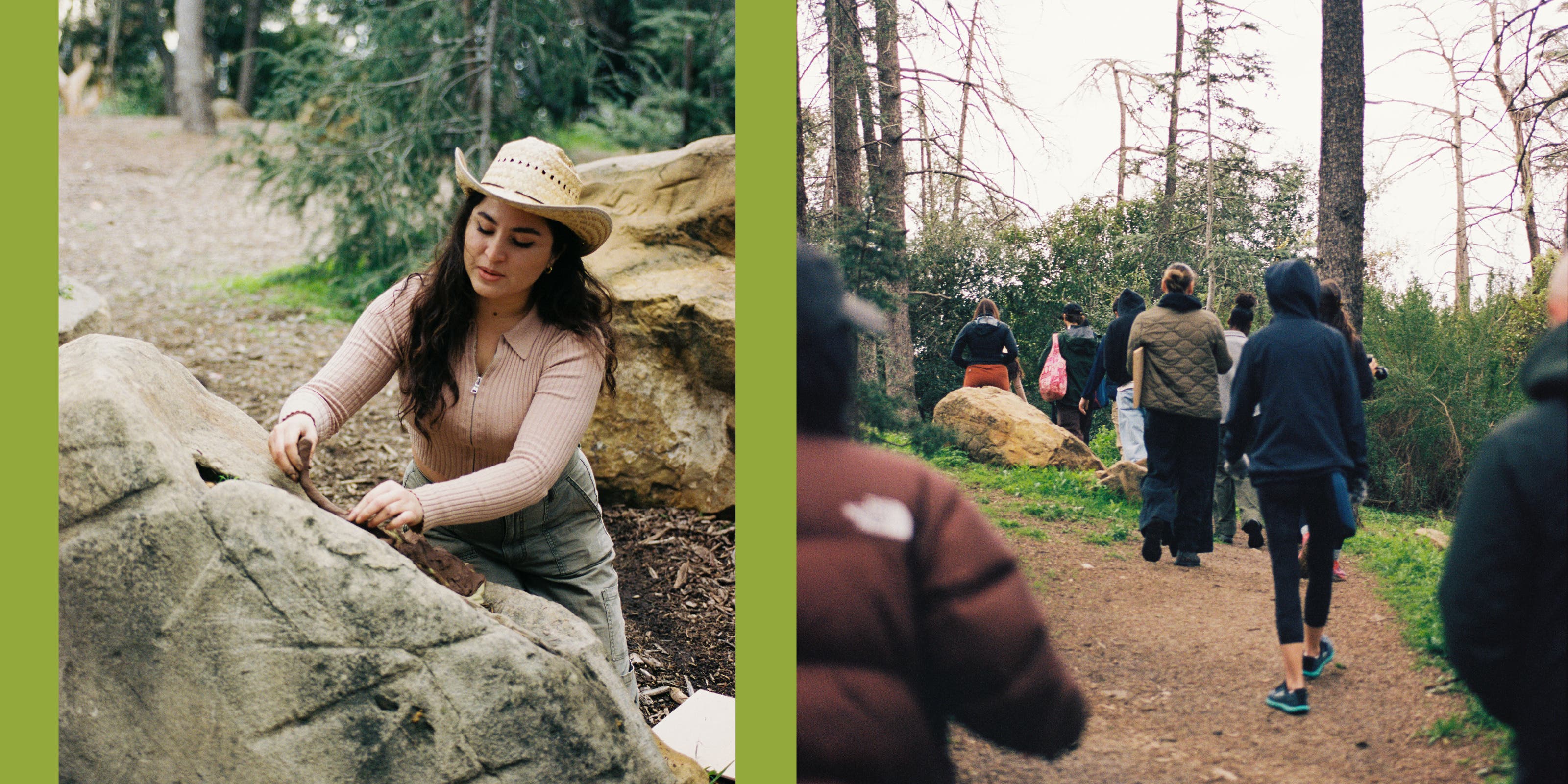 Craft Contemporary Sculpting with Nature: Hike and Sculpt with Evelyn Hernández