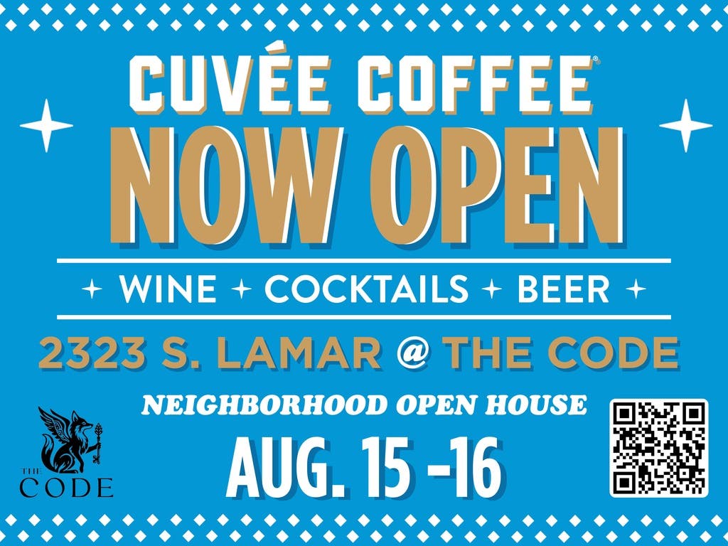 Cuvée Coffee’s Neighborhood Opening House Weekend at The Code