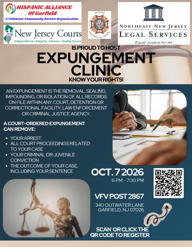 Expungement Know Your Rights & Legal Clinic
