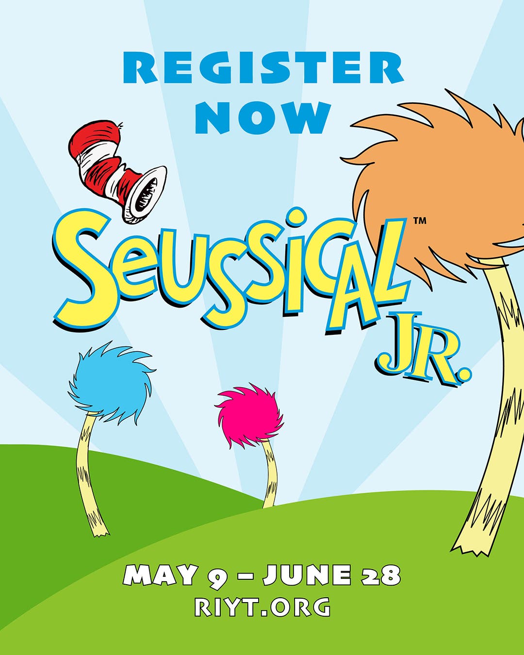Casting for NK Rec drama production of Seussical, Jr,