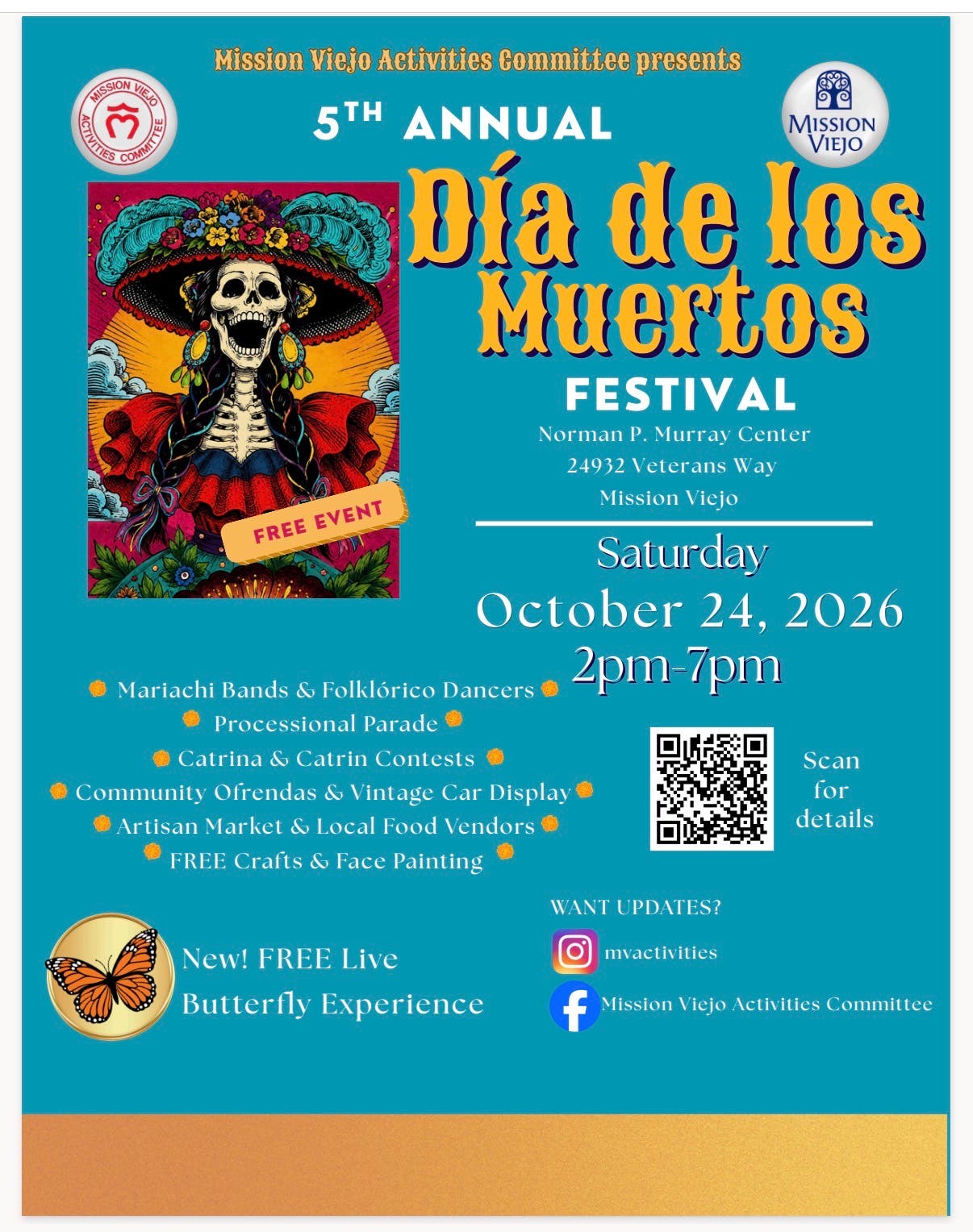 5th Annual D ia de los Muertos Festival