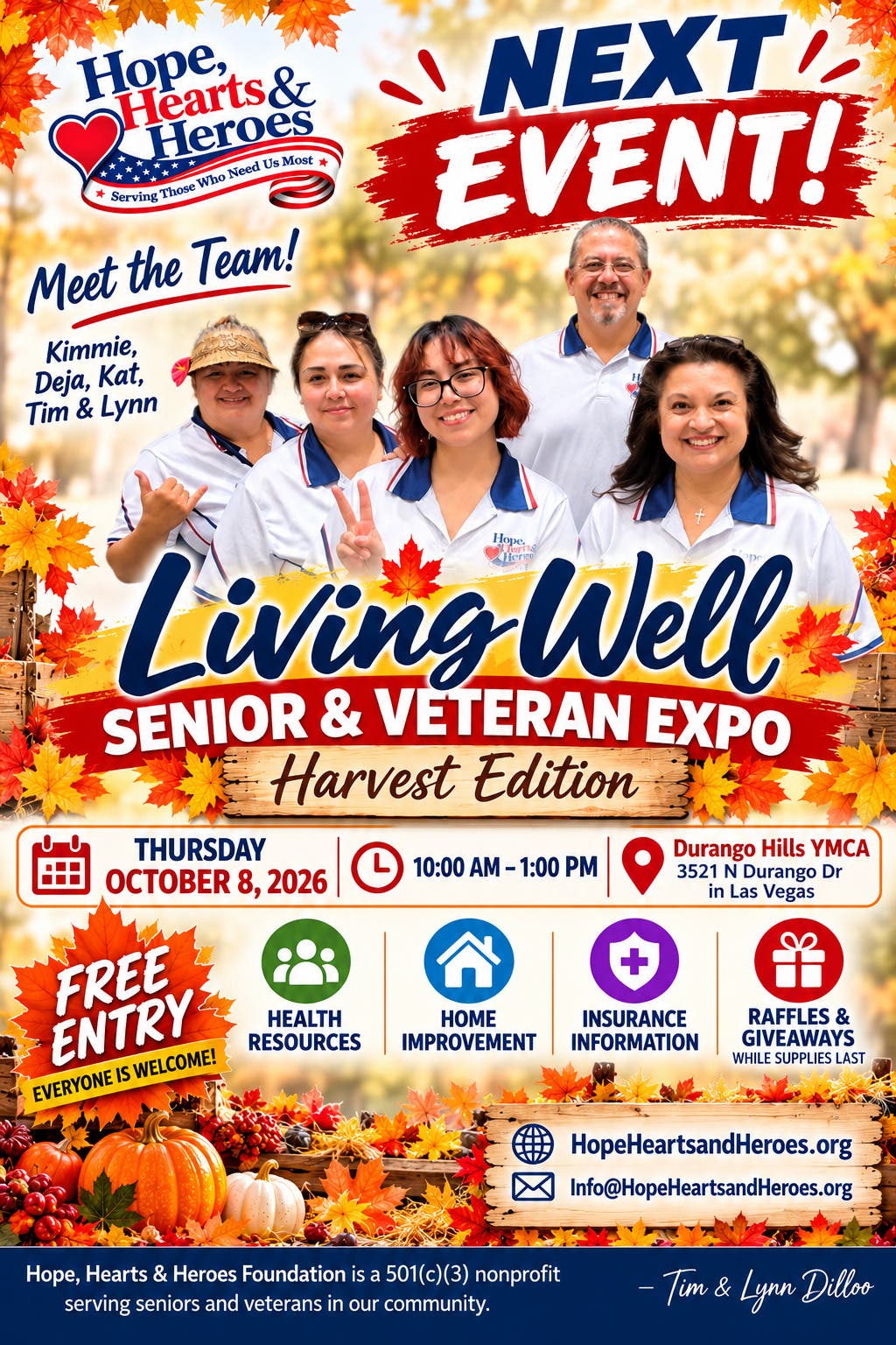 Senior & Veteran Expo: Harvest Edition 