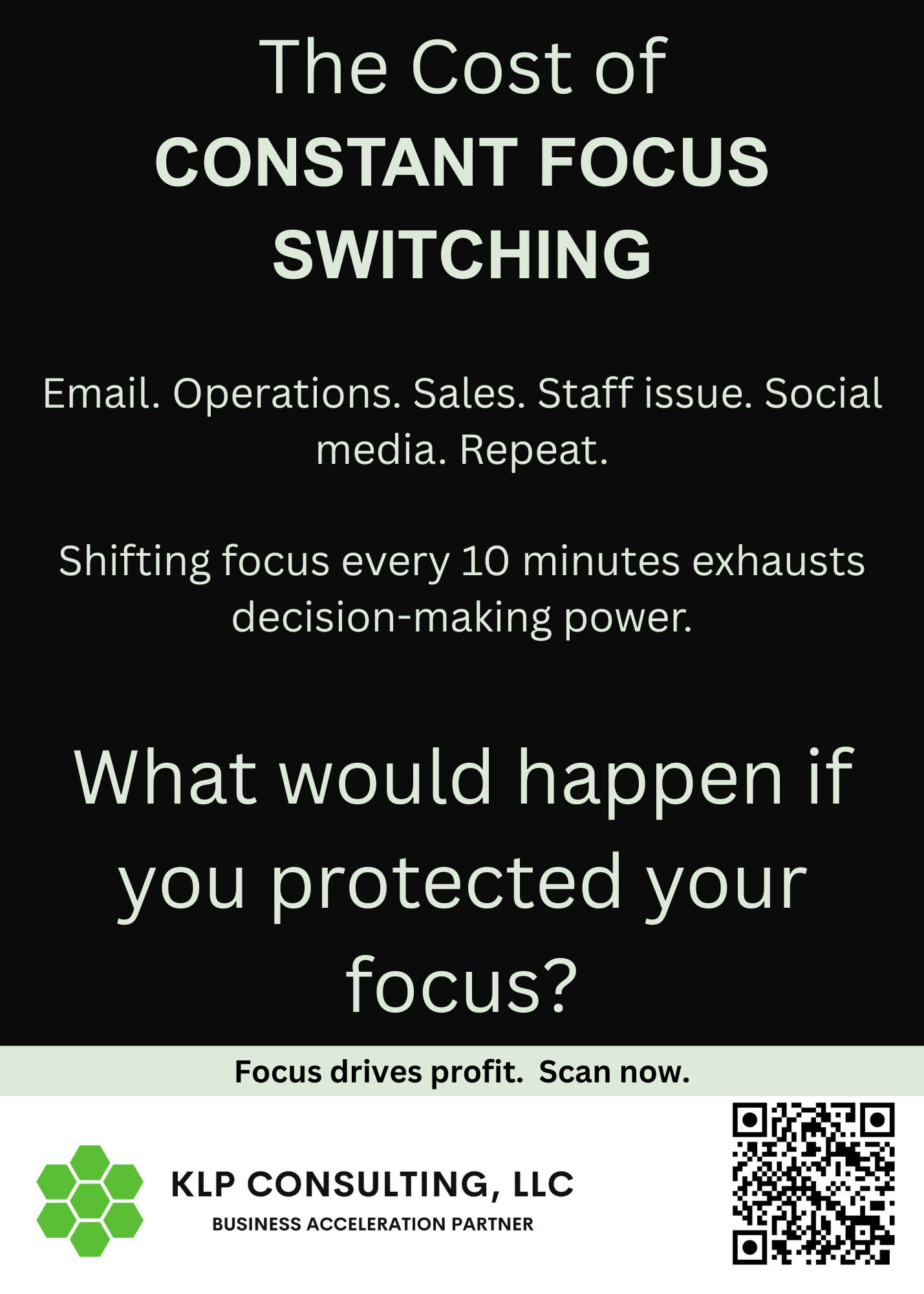 Are you protecting your focus?