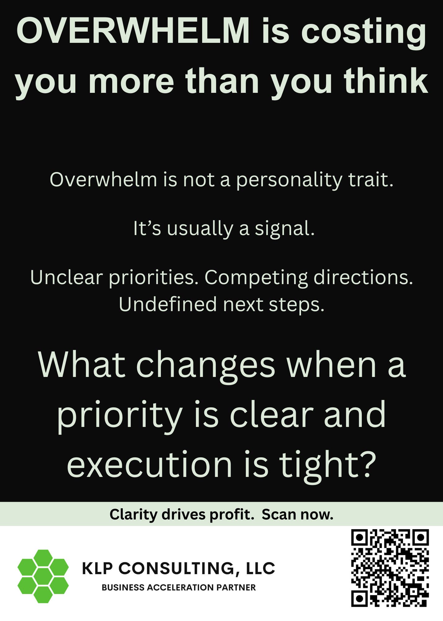 Isn't it time for a change?