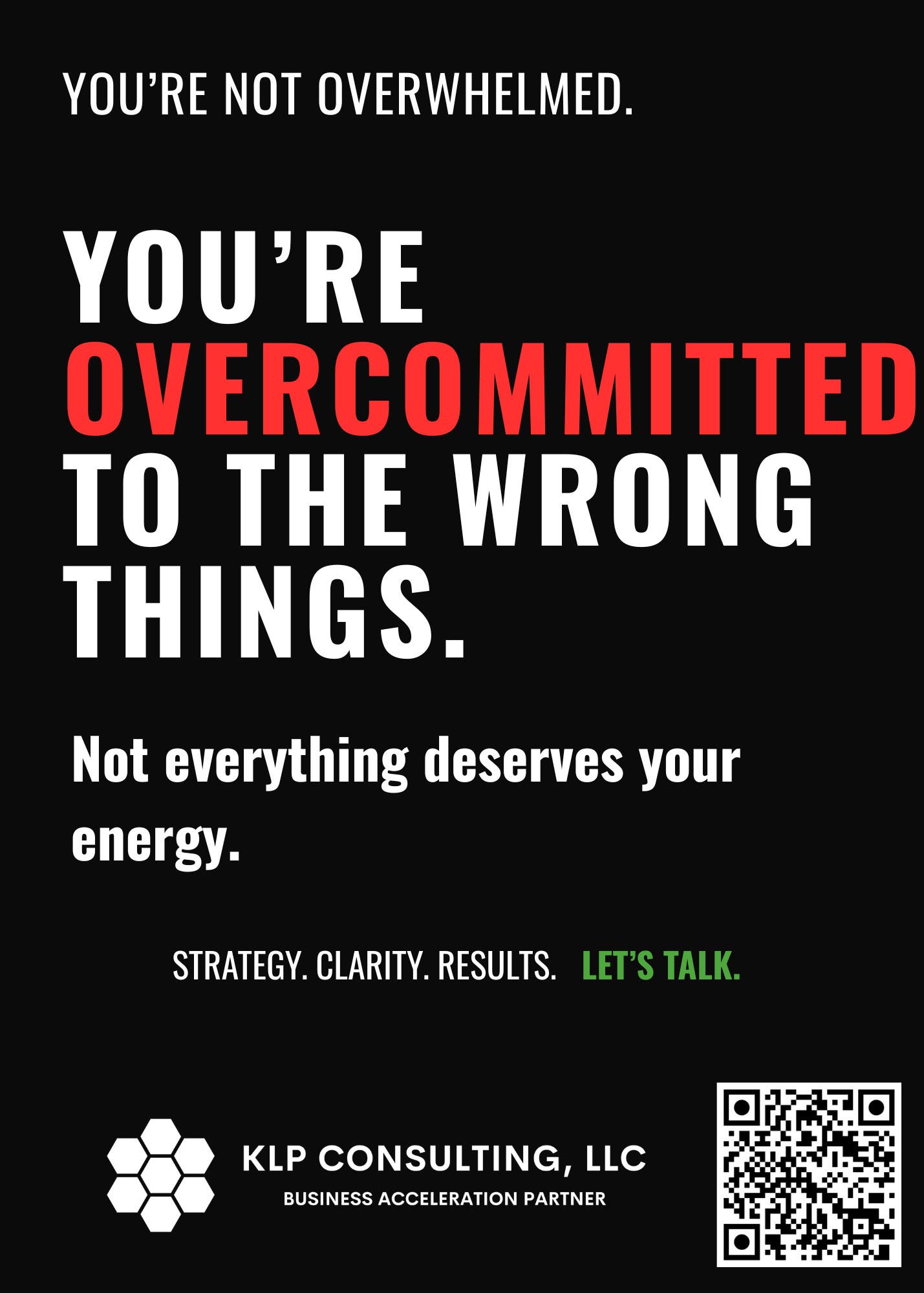 Overcommitted?