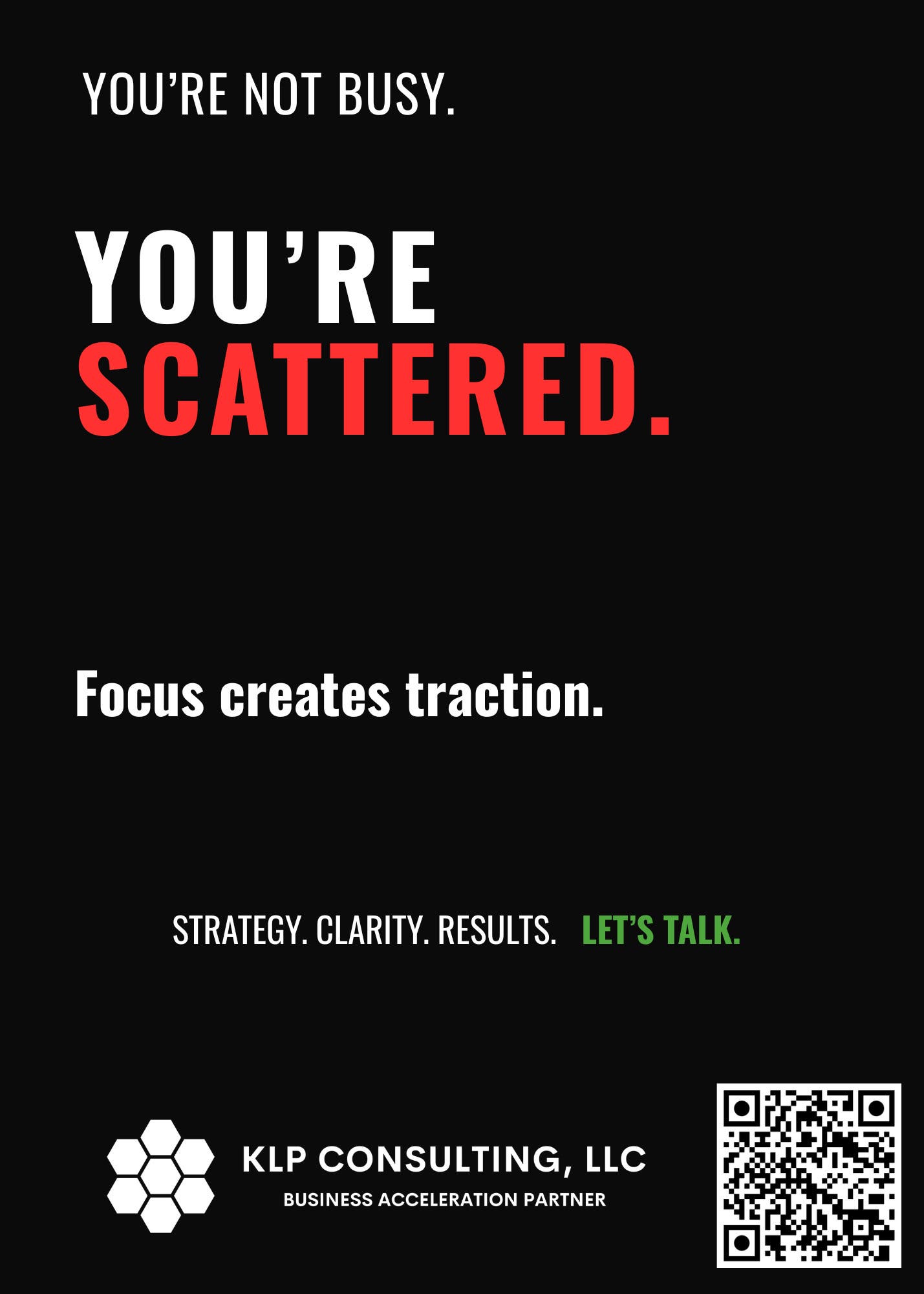 Scattered is as scattered does