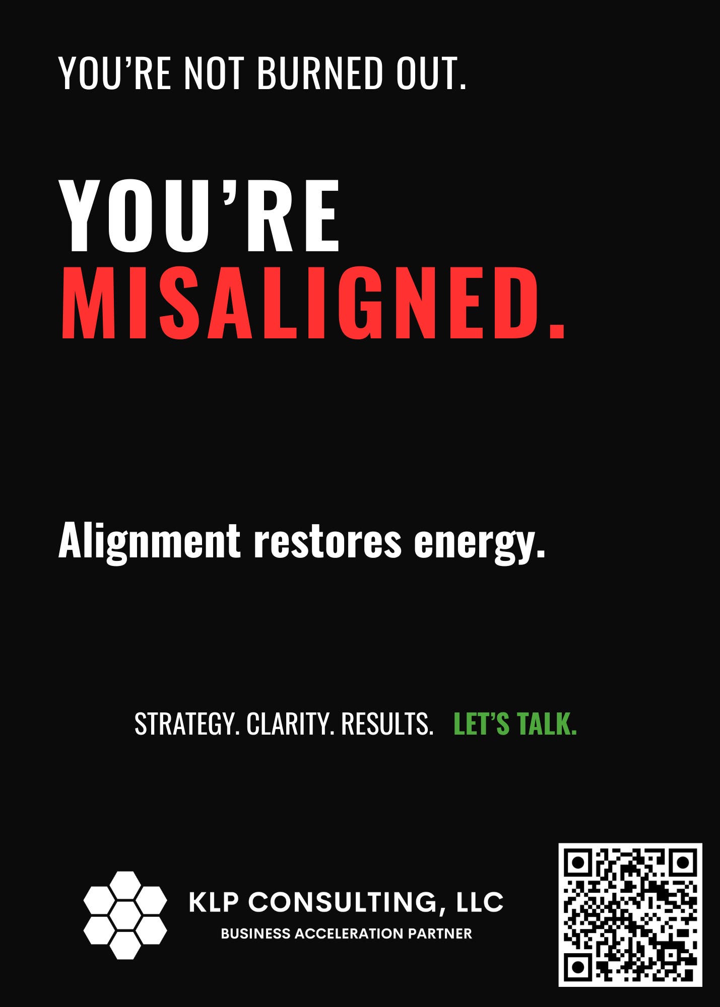Business misalignment or burnout?