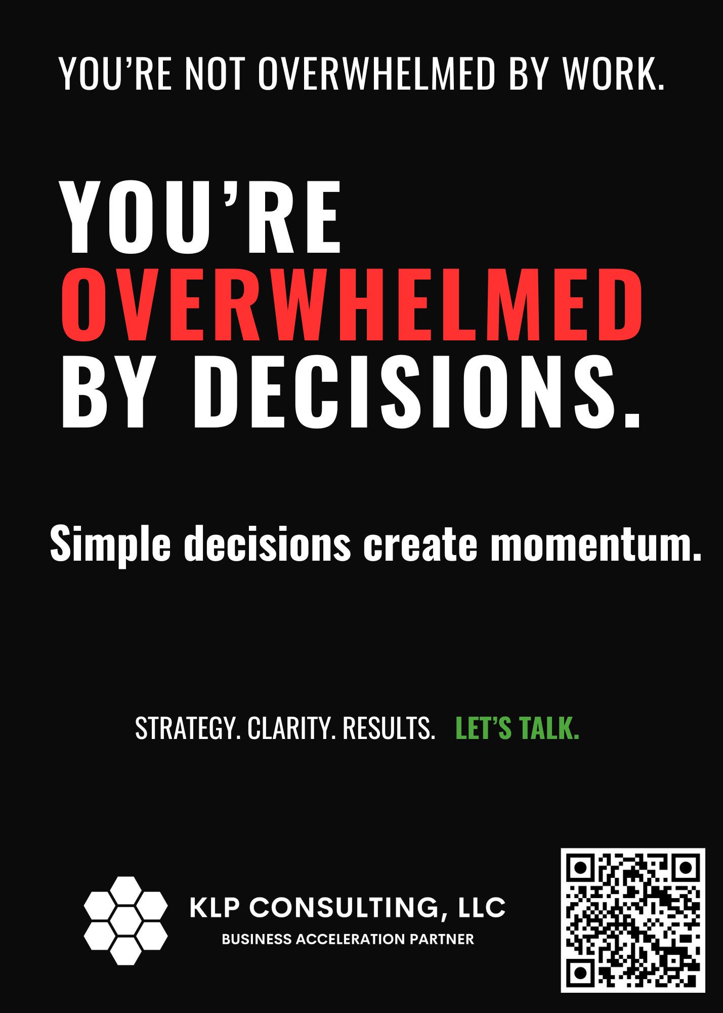Overload?  Fatigue?  Is that what business ownership is about?