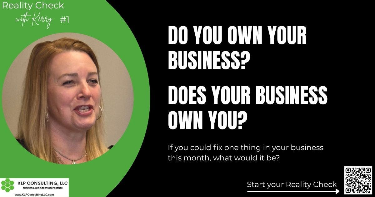 Signs your business owns you