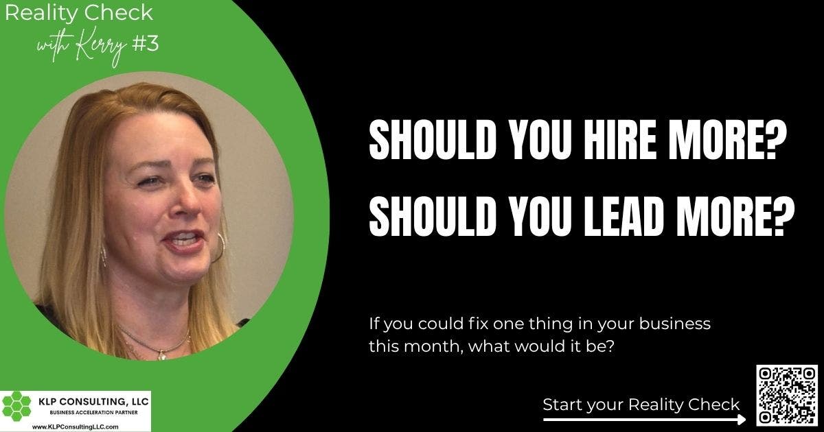 Most small businesses don't have a staffing problem.