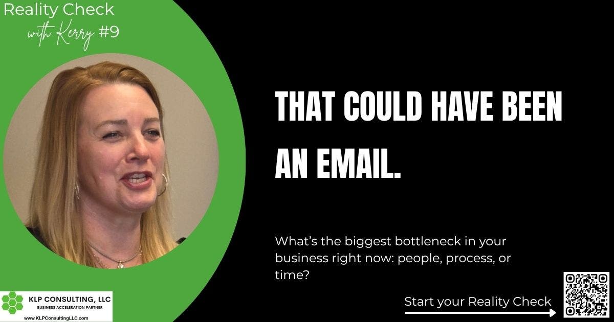 Small business need to be efficient