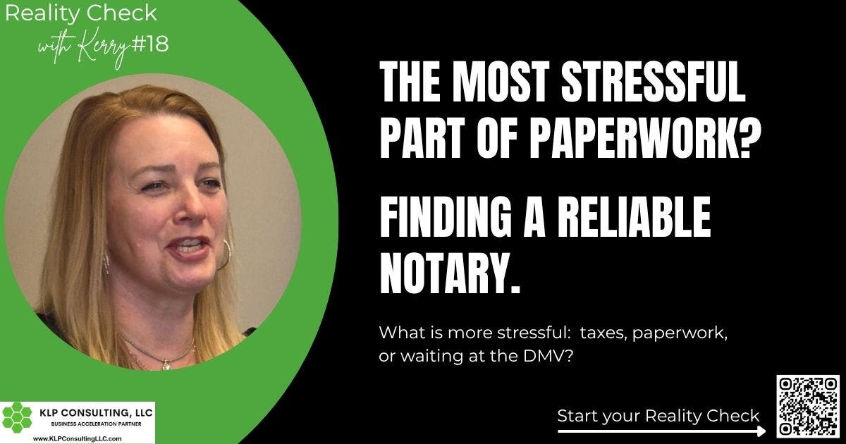 Need a reliable notary?
