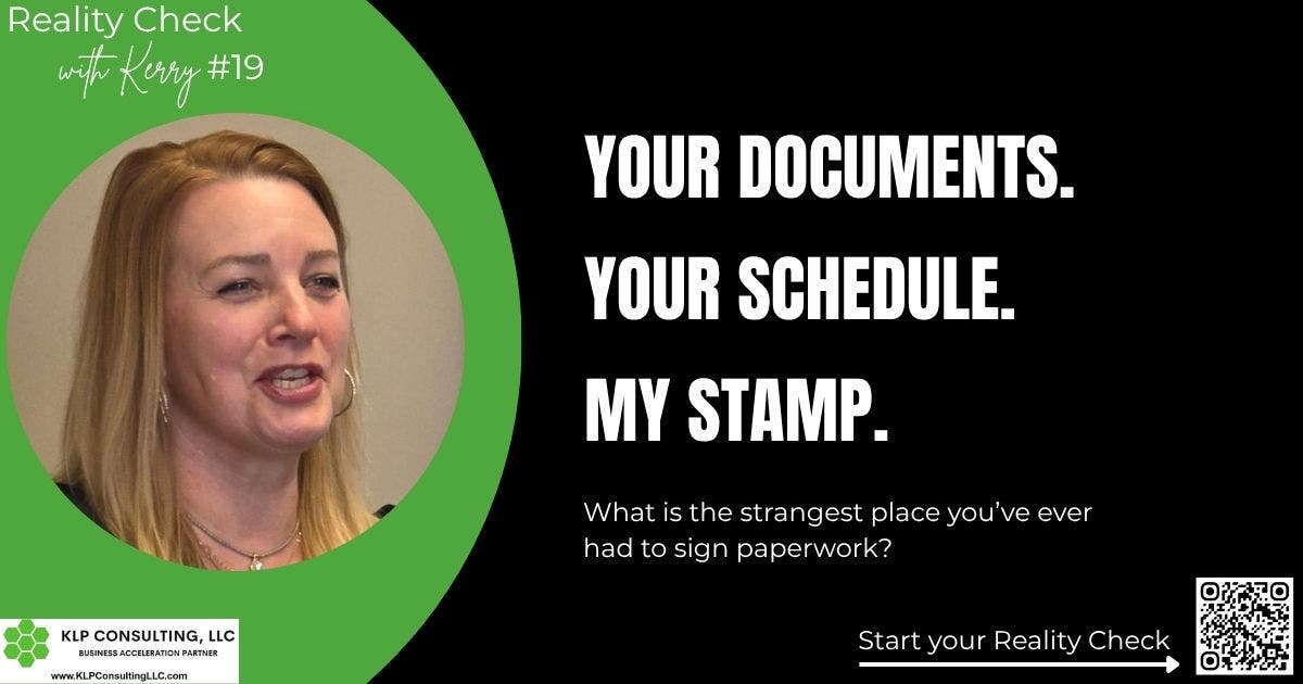 Mobile Notary - Done Right, Done Quick