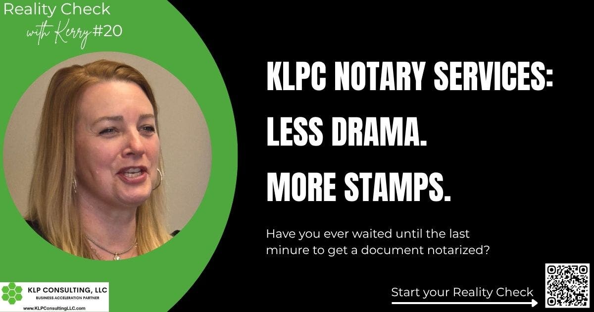 Paperwork notarized? Handled.