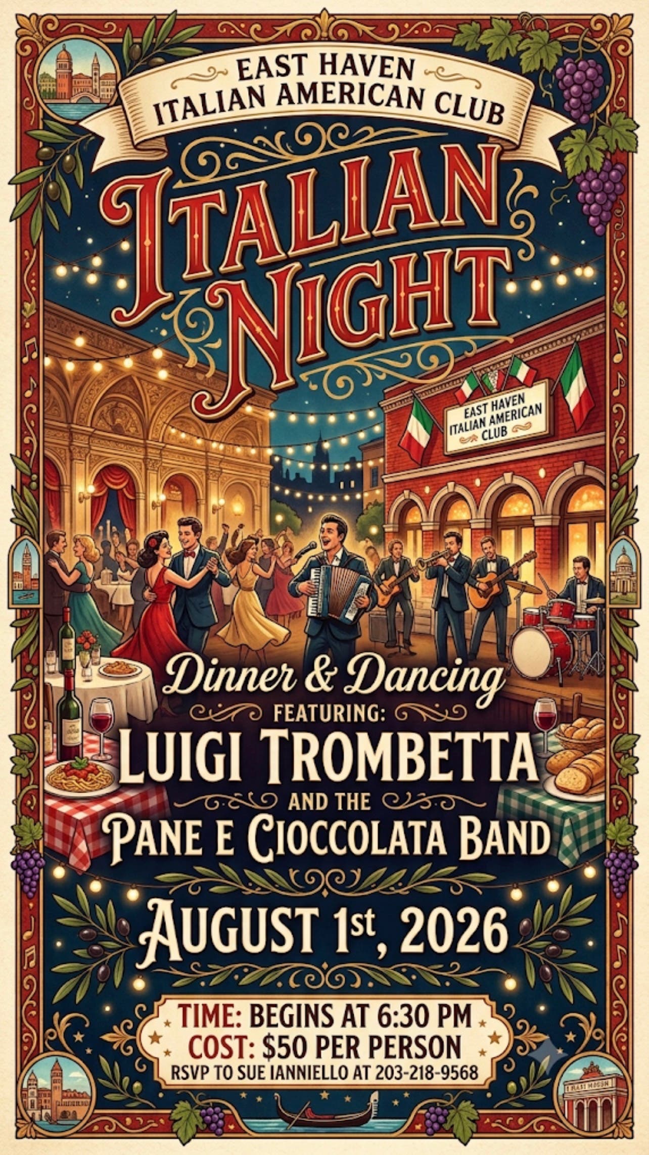 Italian Night feat. Luigi Trombetta and the Pane E Cioccolata Band