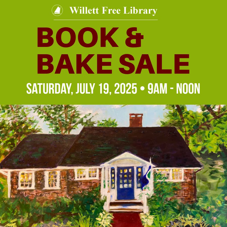 Willett Free Library Book and Bake Sale