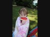 A Raynor Country Day School camper enjoys a sweet treat during a break in summer camp!