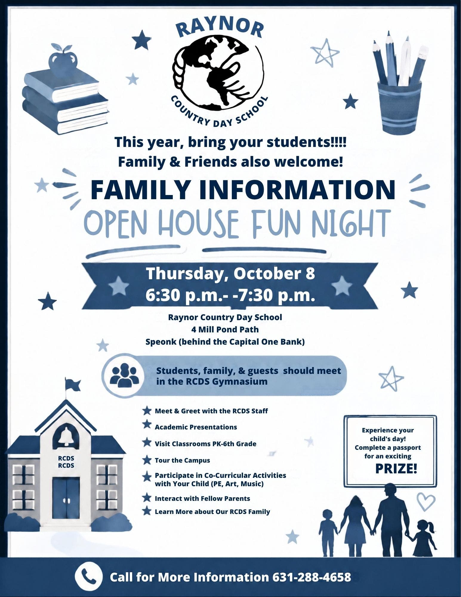 Family Information Open House Fun Night