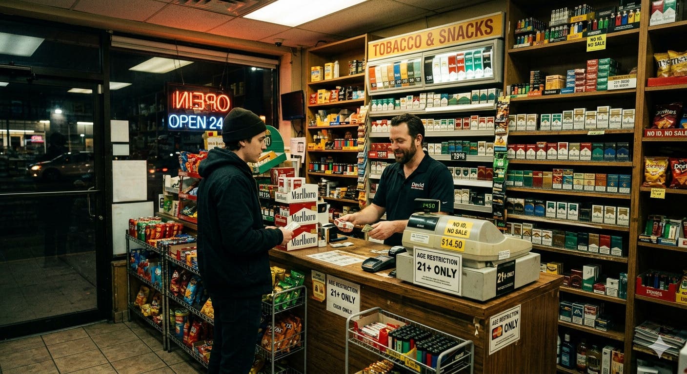 Understanding the Role of Late-Night Cigarette Stores in the Community