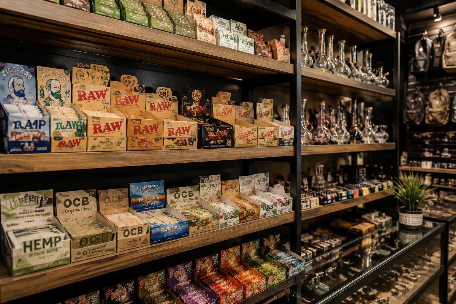 Finding Premium Rolling Papers at a Local Head Shop in Tulsa