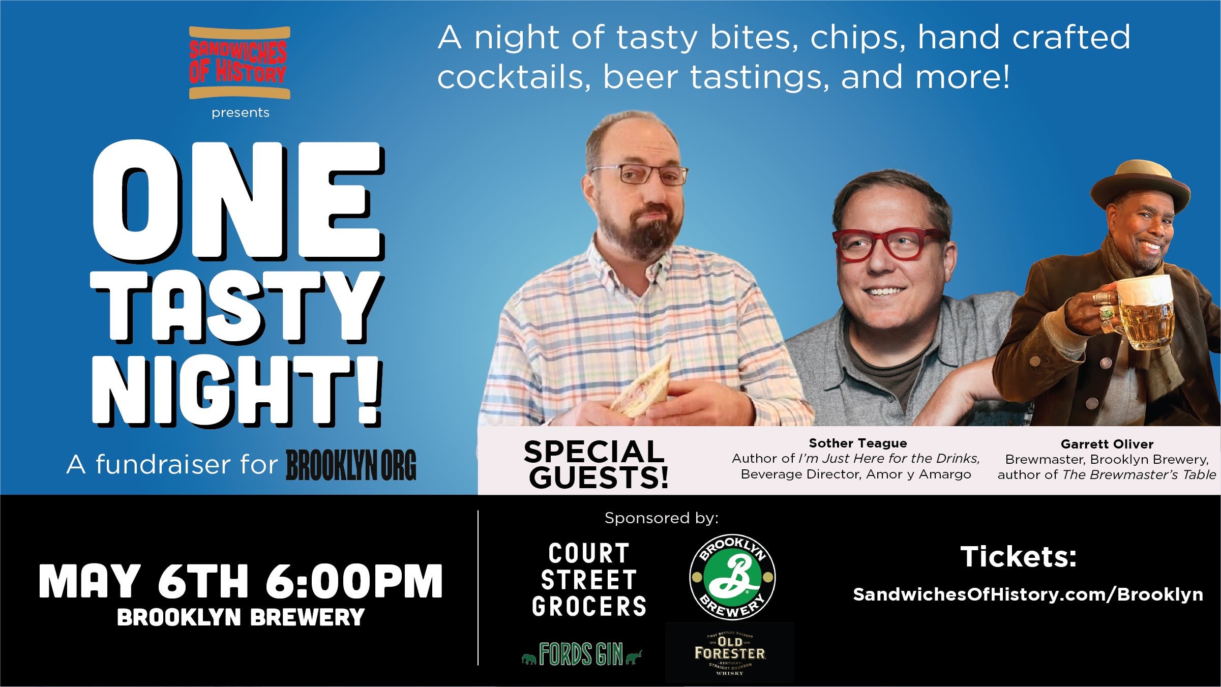 Sandwiches of History: One Tasty Night