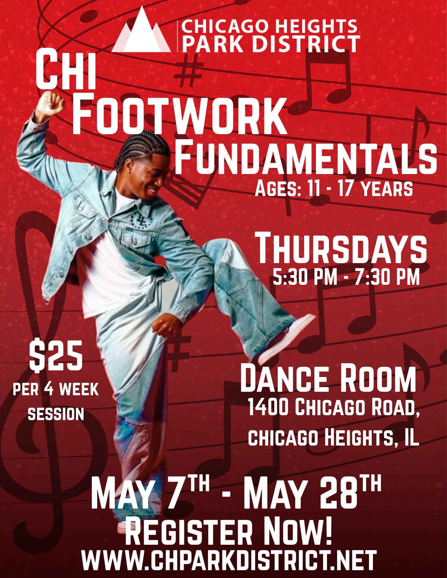 Footwork Class in Chicago Heights, IL