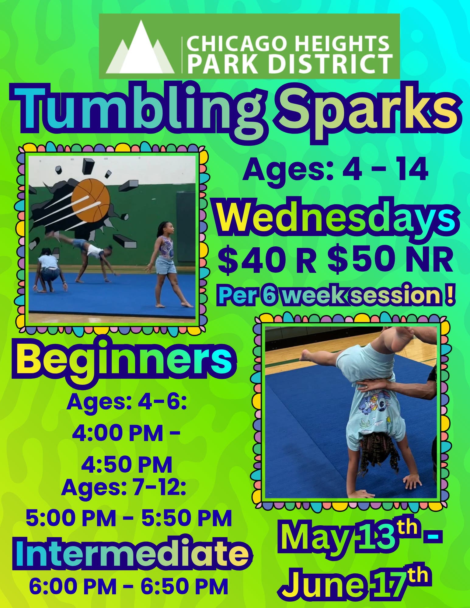 Tumbling in Chicago Heights is back