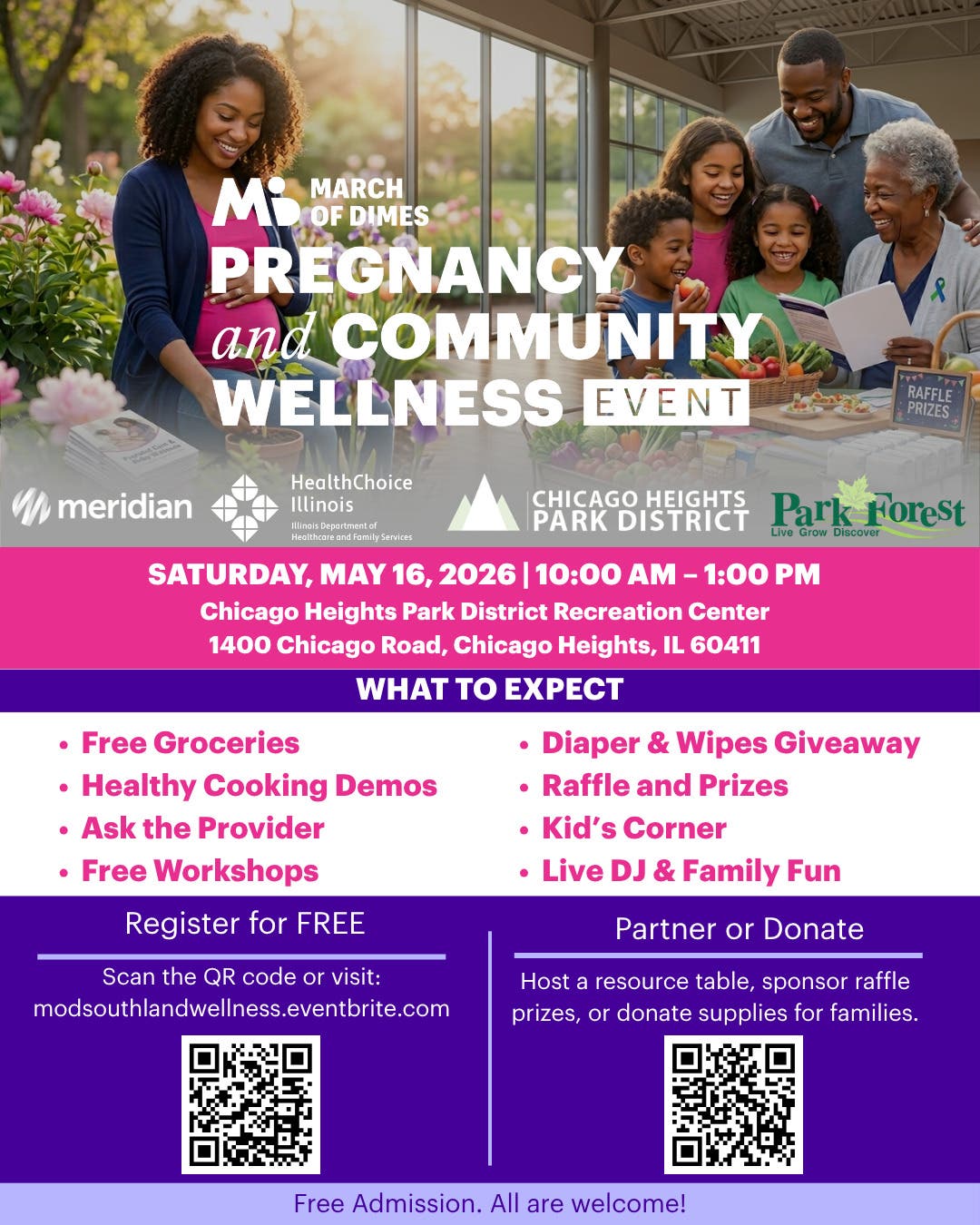 Community Baby Shower at the Chicago Heights Park District