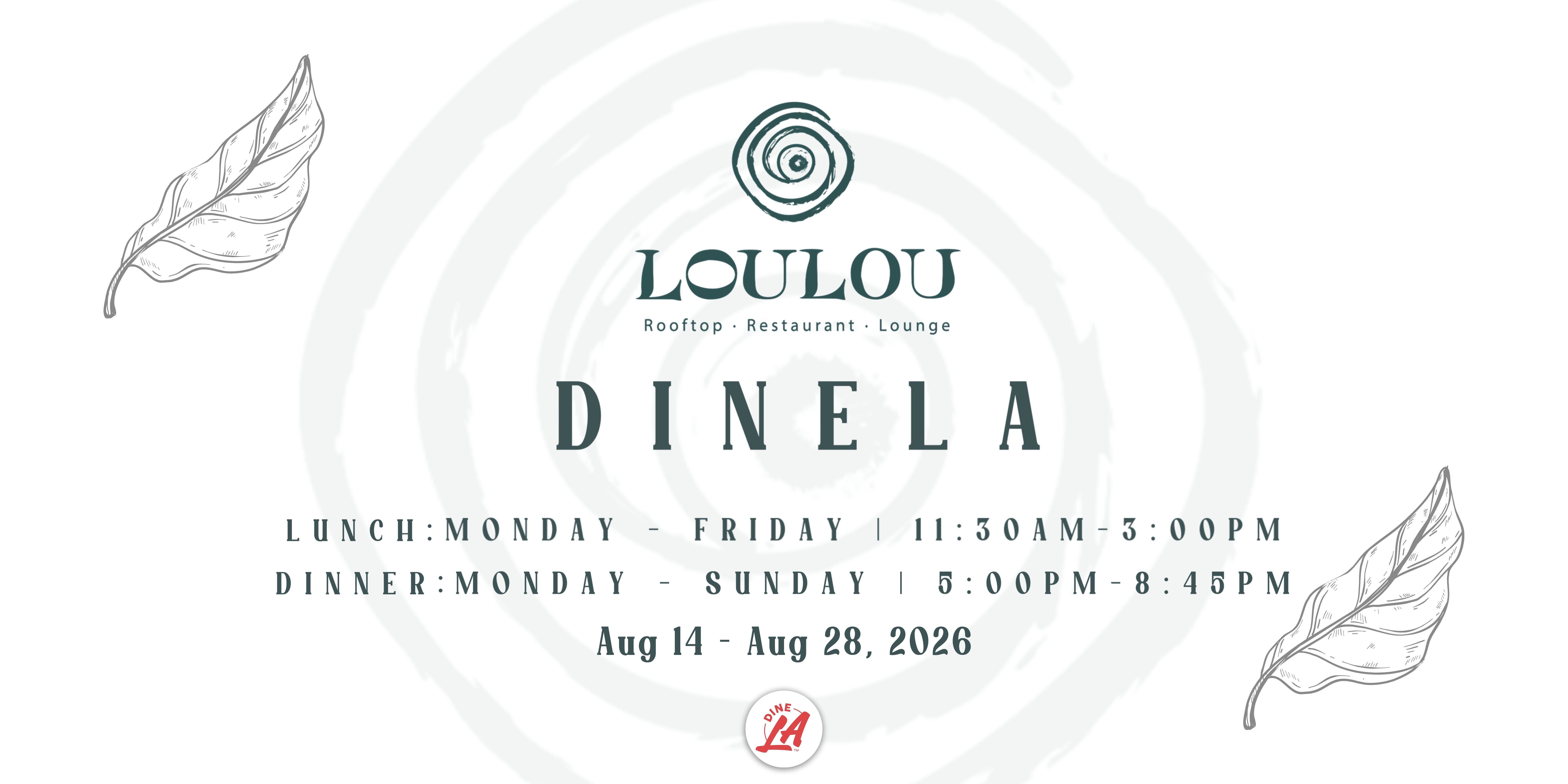 DineLA Restaurant Week at LouLou Santa Monica