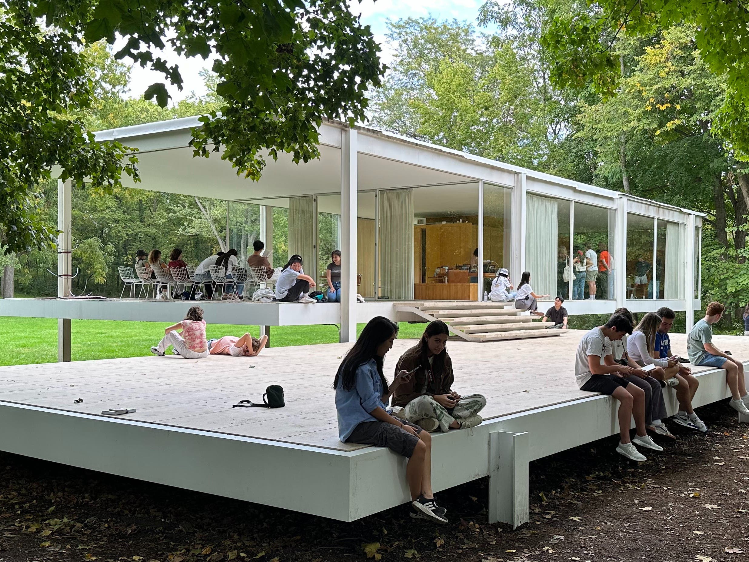 Educator Open House at Edith Farnsworth House