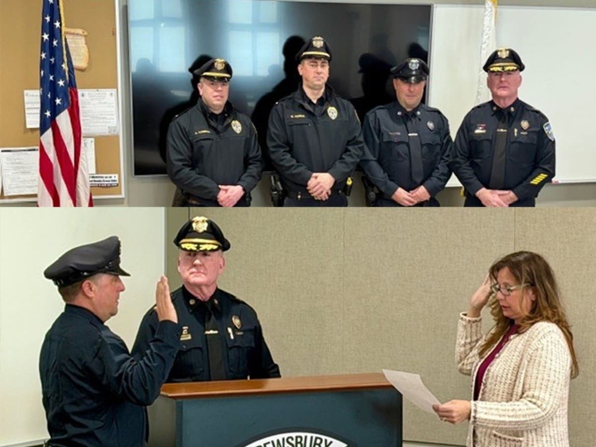 The Shrewsbury Police Department is inviting the town to welcome its newest full-time officer, Officer Jonathan Santimore.
