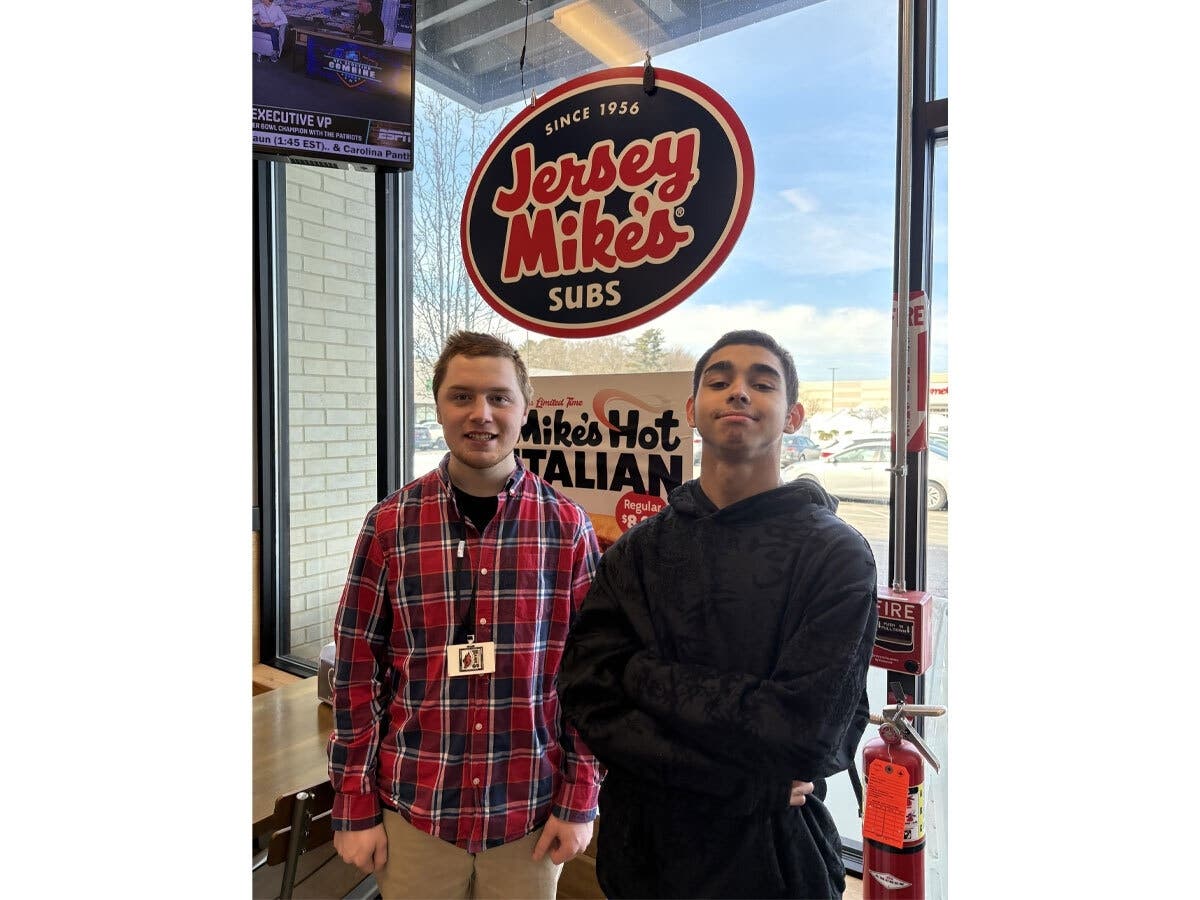 Trevor Dupre and Miguel Herpin-Hernandez will be Special Olympics Ambassadors to Jersey Mike's Month of Giving Fundraiser.