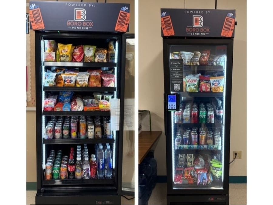 Boro Box is a modern, smart cooler with tons of food and beverage options that are popping up in local schools and sporting facilities.
