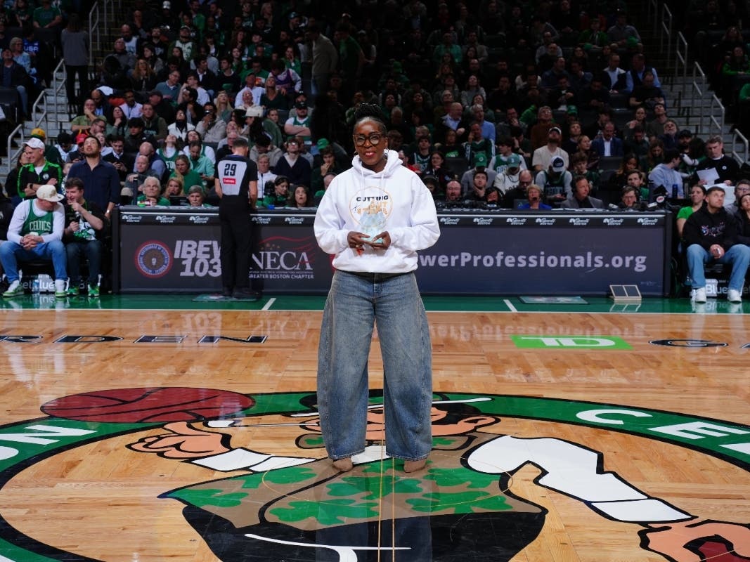 A Sudbury resident, Dr. Aima Ahonkhai, has been honored by the Boston Celtics as a "Hero Among Us."
