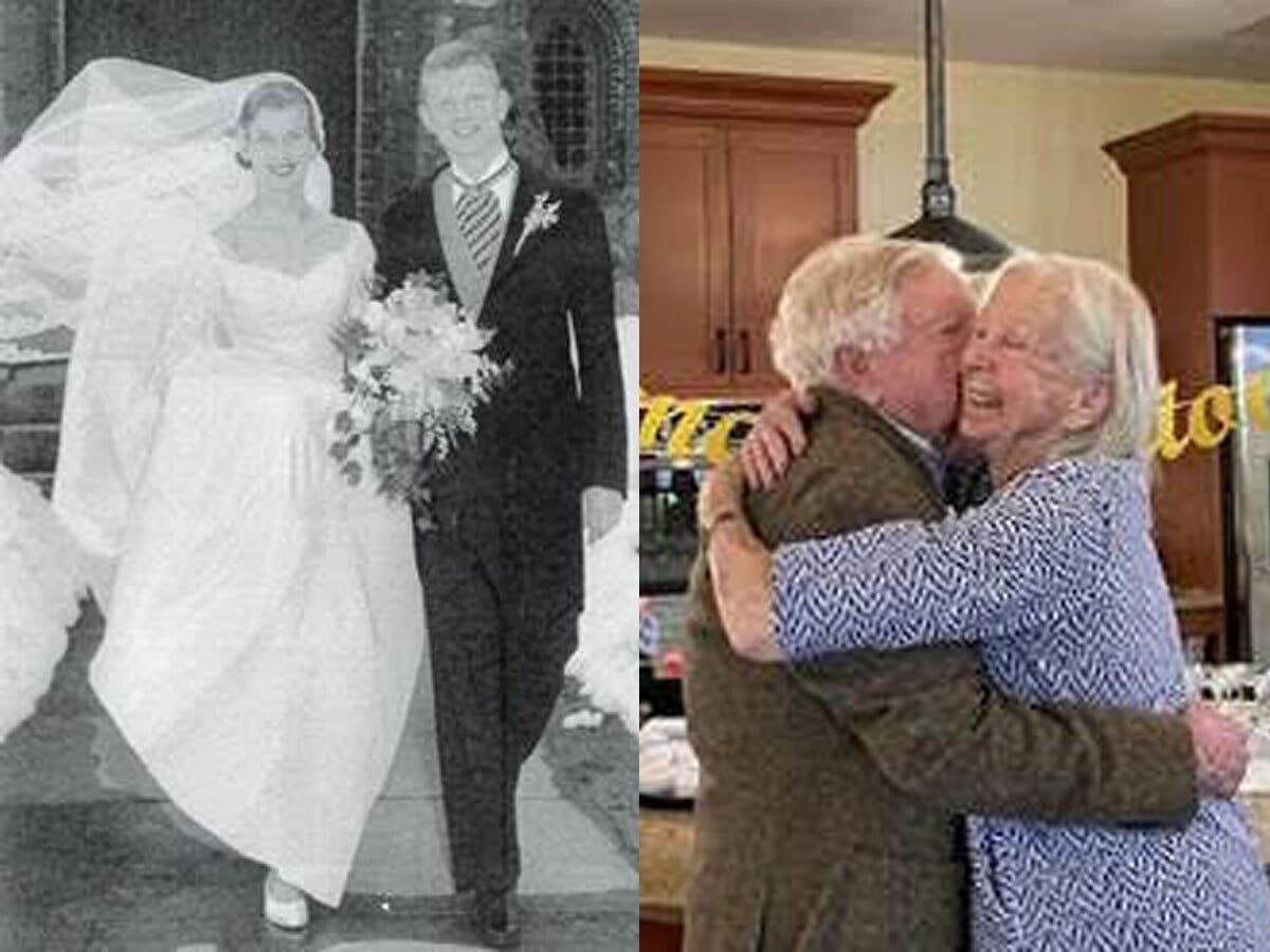 John and Molly Beard celebrated their 70th wedding anniversary surrounded by family, friends, and staff at the Carriage House at Lee’s Farm, where they are both residents.