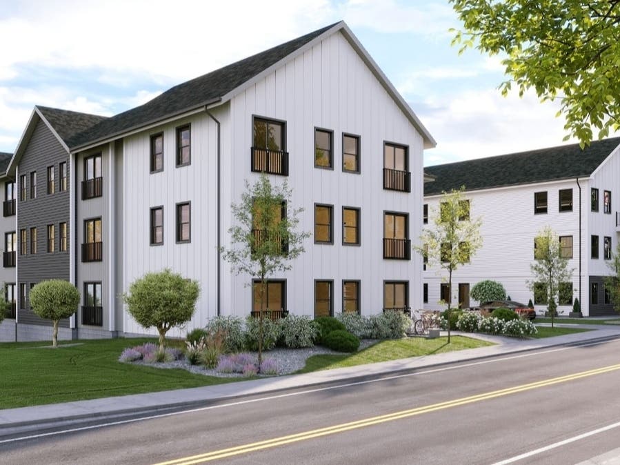 A new three-story dwelling is being proposed at 625 Franklin St., the site of the former Westview Auto Body. 