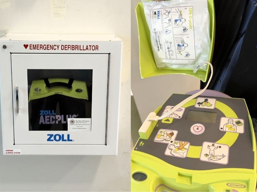 The Worcester Housing Authority installed an automated external defibrillator at Lincoln Park Tower, at 11 Lake Ave in Worcester.