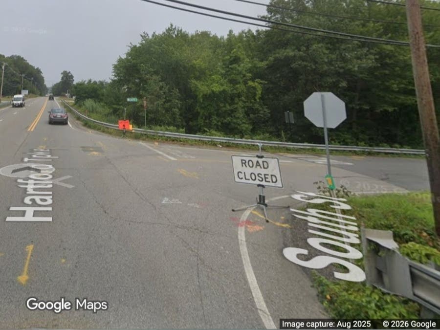 A stretch of Route 20 is currently closed to traffic in both directions at South Street following a serious motor vehicle crash.