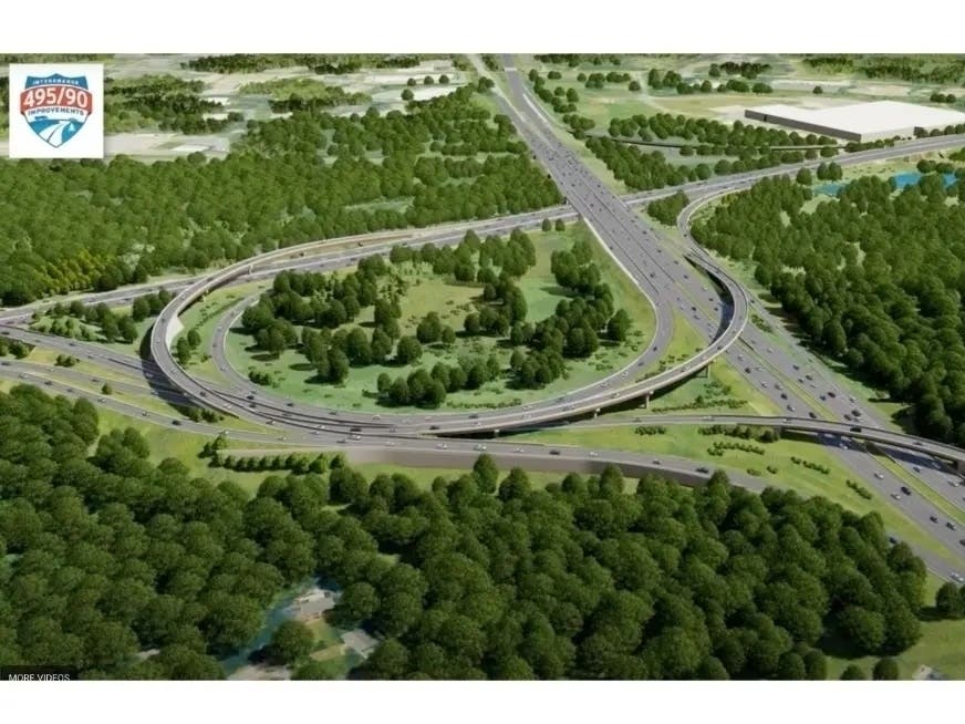 Drivers traveling near the I-495 and Massachusetts Turnpike interchange should prepare for overnight detours this week as construction work continues on a major state project.